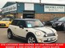 USED 2007 57 MINI HATCH COOPER 1.6 COOPER Pepper White with Anthracite Cloth 118 BHP 6 Speed Manual Air Con Eye Catching Mini Cooper with Air Con Privacy Glass Bonnet & Side Stripes Spot Lights Alloys