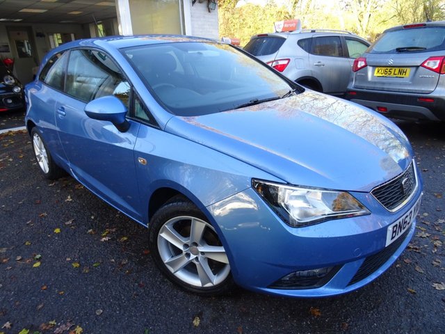 2013 63 Seat Ibiza 1.4 TOCA 3d 85 BHP