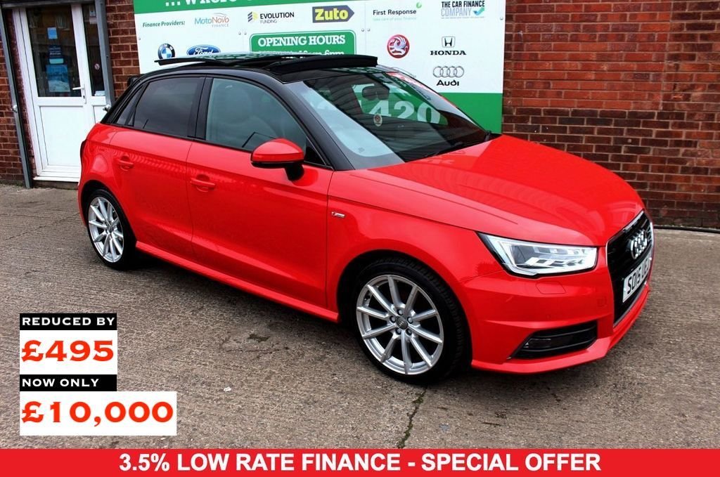 2015 15 AUDI A1 1.6 SPORTBACK TDI S LINE 5d 114 BHP
