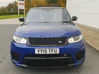 USED 2015 15 LAND ROVER RANGE ROVER SPORT 5.0 SVR 5d AUTO 550 BHP 