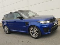 USED 2015 15 LAND ROVER RANGE ROVER SPORT 5.0 SVR 5d AUTO 550 BHP 
