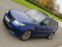 USED 2015 15 LAND ROVER RANGE ROVER SPORT 5.0 SVR 5d AUTO 550 BHP 