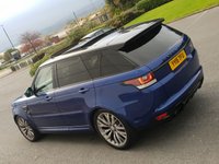USED 2015 15 LAND ROVER RANGE ROVER SPORT 5.0 SVR 5d AUTO 550 BHP 