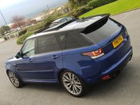 USED 2015 15 LAND ROVER RANGE ROVER SPORT 5.0 SVR 5d AUTO 550 BHP 