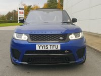 USED 2015 15 LAND ROVER RANGE ROVER SPORT 5.0 SVR 5d AUTO 550 BHP 