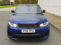 USED 2015 15 LAND ROVER RANGE ROVER SPORT 5.0 SVR 5d AUTO 550 BHP 