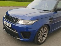 USED 2015 15 LAND ROVER RANGE ROVER SPORT 5.0 SVR 5d AUTO 550 BHP 