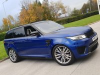 USED 2015 15 LAND ROVER RANGE ROVER SPORT 5.0 SVR 5d AUTO 550 BHP 