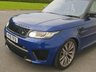USED 2015 15 LAND ROVER RANGE ROVER SPORT 5.0 SVR 5d AUTO 550 BHP 
