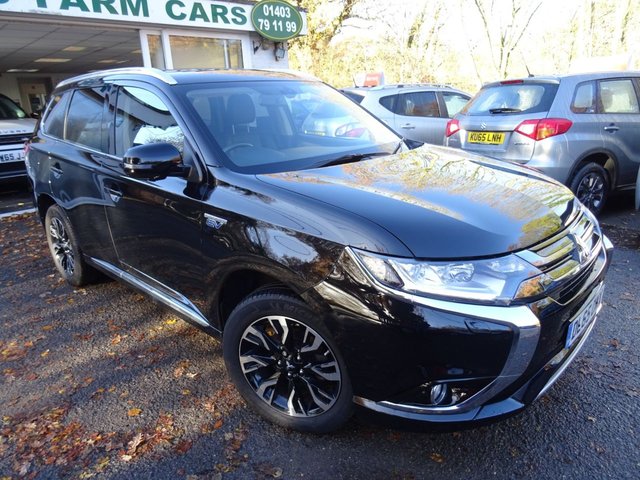 2015 65 Mitsubishi Outlander 2.0 PHEV GX 4H 5d AUTOMATIC PHEV 4x4 PLUG-IN HYBRID 161 BHP NEW SHAPE FOUR WHEEL DRIVE