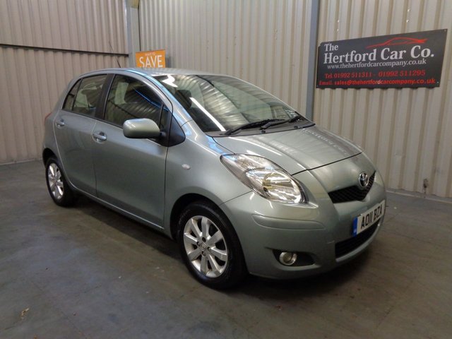 2011 11 Toyota Yaris 1.3 T SPIRIT VVT-I 5d 99 BHP
