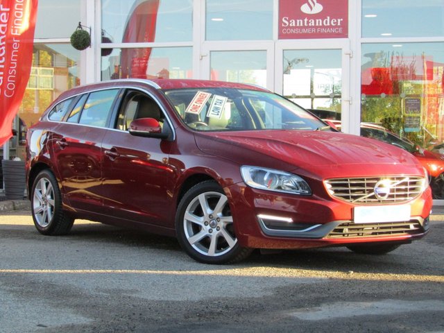 2014 64 Volvo V60 2.0 D4 SE LUX NAV 5d 178 BHP