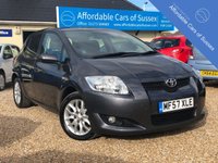 USED 2007 57 TOYOTA AURIS 1.6 TR VVT-I 5d 122 BHP Full Toyota Service History