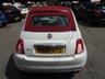USED 2015 65 FIAT 500 1.2 CONVERTIBLE LOUNGE 3d 69 BHP NEW SHAPE *ITALIA EDITION* Low Mileage, Full Service History + Serviced by ourselves, One Owner, Minimum 8 months MOT, Good fuel economy! Only &pound;20 Road Tax! New Shape, Convertible
