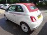 USED 2015 65 FIAT 500 1.2 CONVERTIBLE LOUNGE 3d 69 BHP NEW SHAPE *ITALIA EDITION* Low Mileage, Full Service History + Serviced by ourselves, One Owner, Minimum 8 months MOT, Good fuel economy! Only &pound;20 Road Tax! New Shape, Convertible