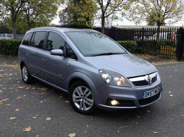 2007 57 Vauxhall Zafira 1.8 DESIGN 16V 5d 140 BHP