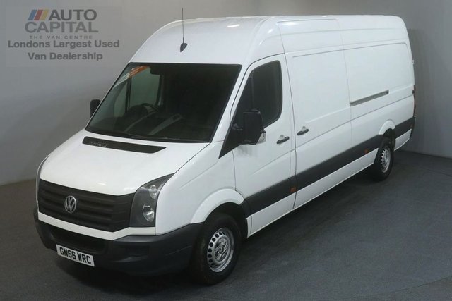 2016 66 VOLKSWAGEN CRAFTER 2.0 CR35 TDI 135 BHP L3 H3 LWB H/ROOF AIR CON
