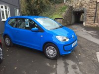 USED 2014 64 VOLKSWAGEN UP 1.0 MOVE UP 3d 59 BHP A very clean example of this popular,economical city car and in a fabulous colour. Full Service History, New MOT