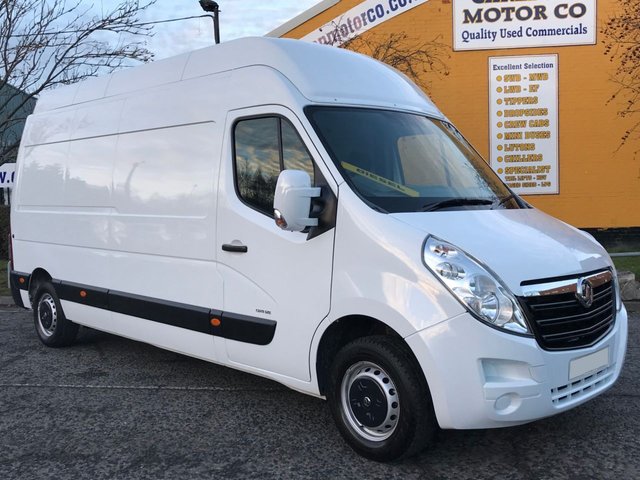 2014 14 Vauxhall Movano 2.3 F3500 L3 H3 CDTI 125 LWB MAXI ROOF VAN FWD 