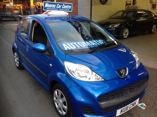 2011 11 Peugeot 107 1.0 URBAN 5d AUTOMATIC