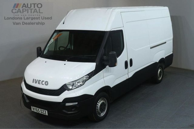 2015 65 IVECO DAILY 2.3 35S13V 126 BHP L2 MWB H/ROOF PANEL VAN
