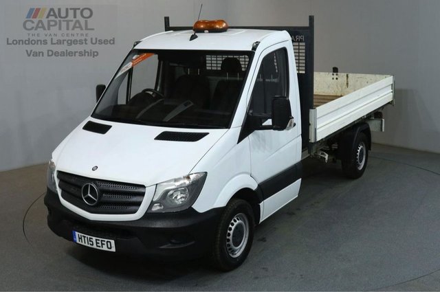 2015 15 MERCEDES-BENZ SPRINTER 2.1 313 CDI MWB 129 BHP SINGLE CAB TIPPER