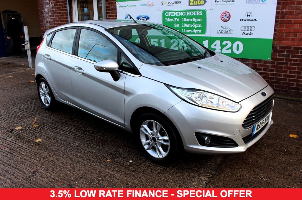 2016 16 FORD FIESTA 1.0 ZETEC 5d 79 BHP