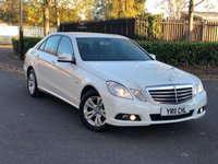 USED 2011 11 MERCEDES-BENZ E CLASS 2.1 E250 CDI BLUEEFFICIENCY SE 4d AUTO 204 BHP WELL MAINTAINED++FSH++FINANCE ME