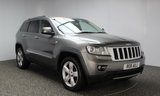 USED 2011 11 JEEP GRAND CHEROKEE 3.0 V6 CRD LIMITED 5DR AUTOMATIC 237 BHP SAT NAV SUPERB SERVICE HISTORY + 0% FINANCE AVAILABLE T&C'S APPLY + HEATED LEATHER SEATS + SATELLITE NAVIGATION + REVERSE CAMERA + BLUETOOTH + PARKING SENSOR + CRUISE CONTROL + CLIMATE CONTROL + MULTI FUNCTION WHEEL + 20 INCH ALLOY WHEELS