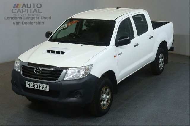 2013 63 TOYOTA HI-LUX 2.5 HL2 4X4 D-4D DCB 142 BHP AIR CON LIGHT UTILITY PICK UP