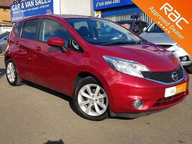 2015 65 Nissan Note 1.2 ACENTA DIG-S 5d AUTO 98 BHP