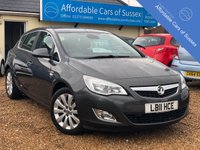 USED 2011 11 VAUXHALL ASTRA 1.6 SE 5d AUTOMATIC PETROL Full Vauxhall History - Low Mileage Petrol Automatic