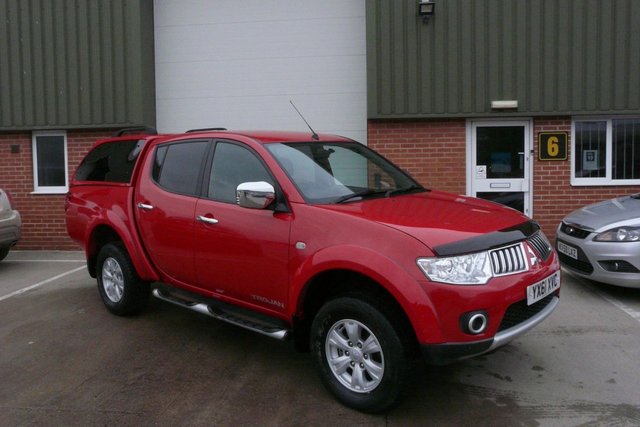 2011 61 Mitsubishi L200 2.5 DI-D 4X4 TROJAN DCB 1d 134 BHP