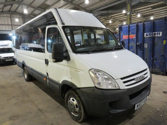 2007 IVECO DAILY 50C15 3.0 TD 14 SEATER LWB AUTOMATIC TWIN WHEEL MINIBUS NO VAT