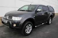 USED 2012 61 MITSUBISHI L200 2.5 DI-D 4X4 BARBARIAN LB DCB 1d 175 BHP GLASS CANOPY+ SAT NAV ** NOP VAT
