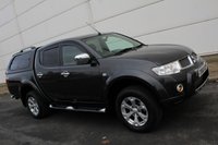 USED 2012 61 MITSUBISHI L200 2.5 DI-D 4X4 BARBARIAN LB DCB 1d 175 BHP GLASS CANOPY+ SAT NAV ** NOP VAT