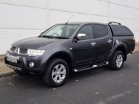 USED 2012 12 MITSUBISHI L200 2.5 DI-D 4X4 BARBARIAN LB DCB 1d 175 BHP SAT NAV+CANOPY ** NO VAT ** NO VAT