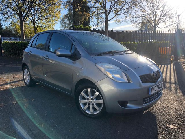 2007 07 Toyota Yaris 1.3 L ZINC 5d 86 BHP