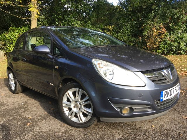 2007 07 Vauxhall Corsa 1.2 DESIGN 16V 3d 80 BHP TAKEN IN AS PART EXCHANGE PRICED TO CLEAR'