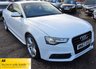 USED 2014 63 AUDI A5 1.8 TFSI S LINE 2d 168 BHP DIGITAL AUDI SERVICE HISTORY 1 PREVIOUS KEEPER LEATHER TRIM