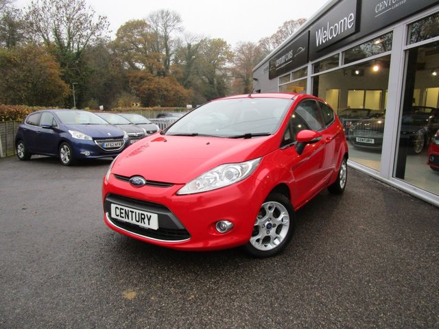 2012 12 Ford Fiesta 1.4 ZETEC 16V 3d 96 BHP