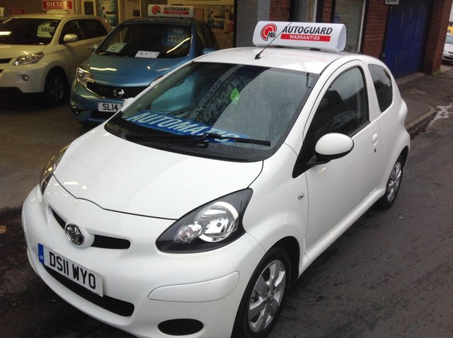 2011 11 Toyota Aygo 1.0  I GO  AUTOMATIC.....SATNAV