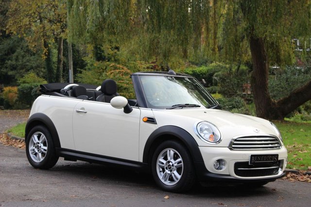 2012 12 MINI Convertible 1.6 COOPER D 2d 112 BHP