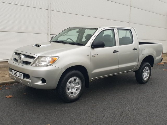 2008 58 Toyota HI-Lux 2.5 4X4 D-4D D/C 1d 118 BHP
