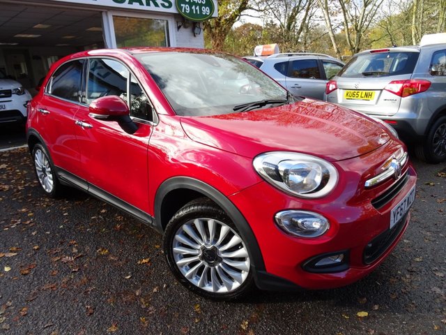 2017 67 Fiat 500x 1.4 MULTIAIR LOUNGE 5d 140 BHP