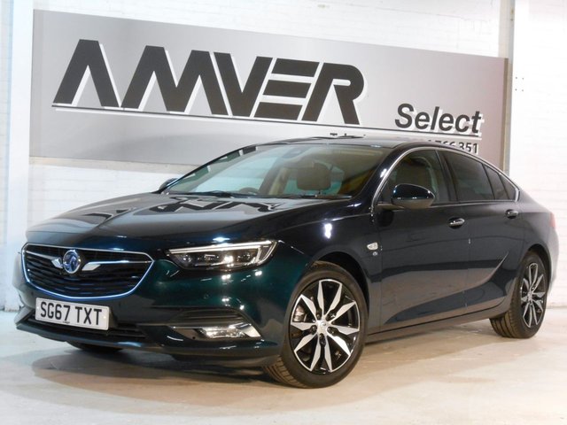 2017 67 Vauxhall Insignia 1.5 GRAND SPORT ELITE NAV 5d 163 BHP