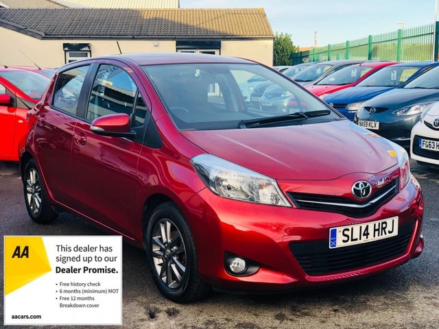 2014 14 Toyota Yaris 1.0 VVT-I ICON PLUS 5dr