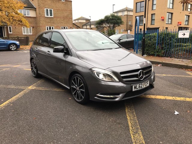2012 62 Mercedes-Benz B Class 1.6 B180 BLUEEFFICIENCY SPORT 5d 122 BHP