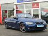 USED 2012 62 BMW 3 SERIES 3.0 335I SPORT PLUS EDITION 2d AUTO 302 BHP STUNNING, LOW MILEAGE, BMW 335i SPORT PLUS EDITION CONVERTIBLE. Finished in LE MANS BLUE metallic with contrasting Cream Beige DAKOTA HEATED ELECTRIC SEATS. This car is for those who appreciate performance with prestige looks. This four seater convertible is an ideal summer cruiser. Features on this car include Sat Nav, Full Leather Electric Seats, Harmon Kardon, Park sensors, Adaptive Cruise, B/Tooth and much more.
