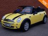 USED 2006 06 MINI CONVERTIBLE 1.6 ONE 2d  